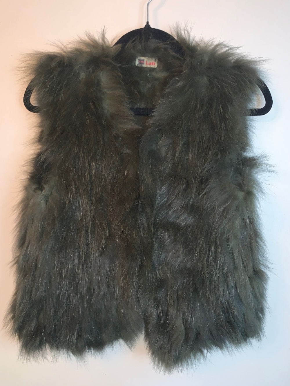 DS Lab 100% Fox Fur Vest